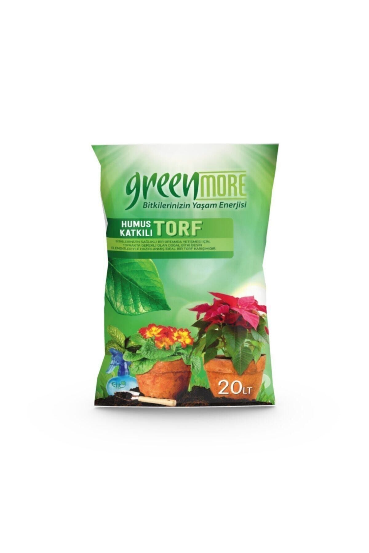 Greenmore Humus Katkılı Organik Saksı Toprağı 20 Lt