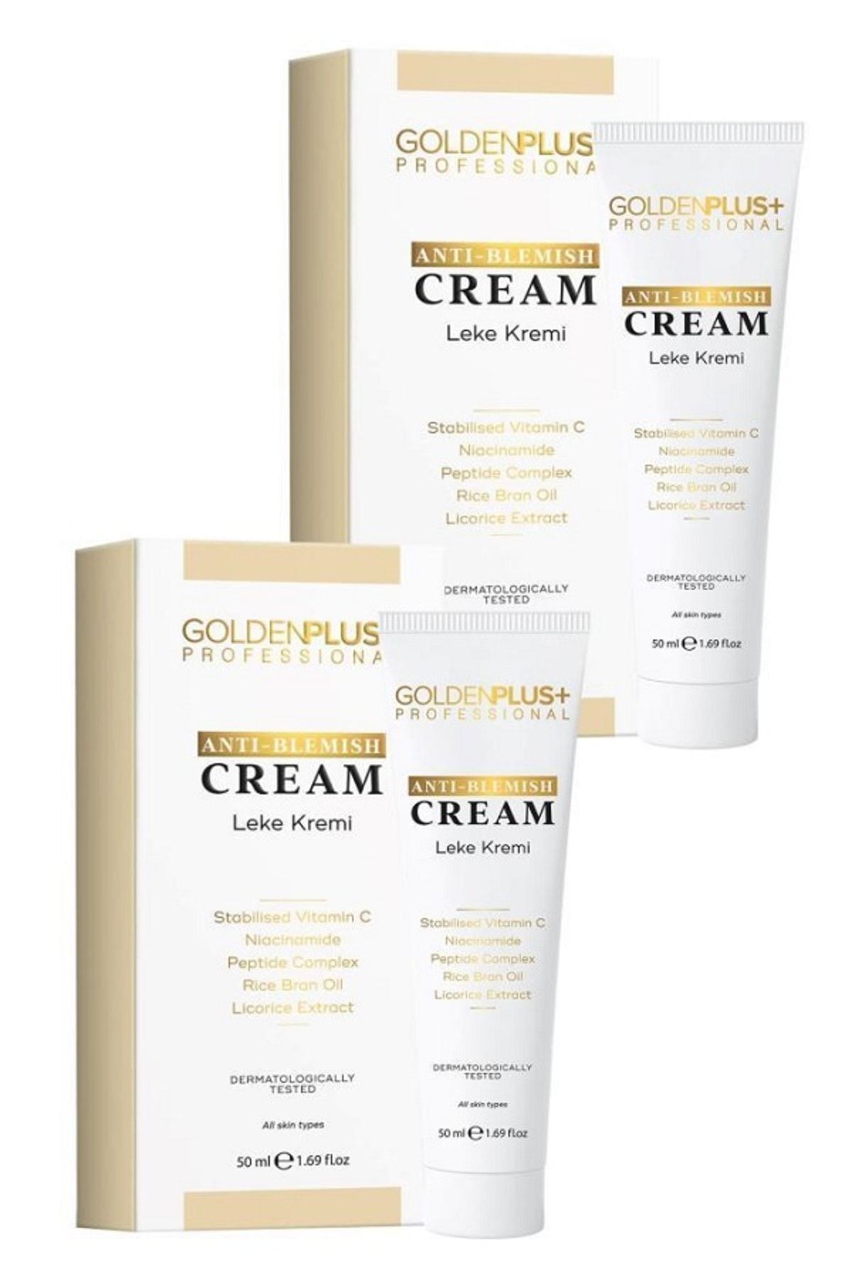 GoldenPlus Leke Kremi 50 ml - 2 Adet