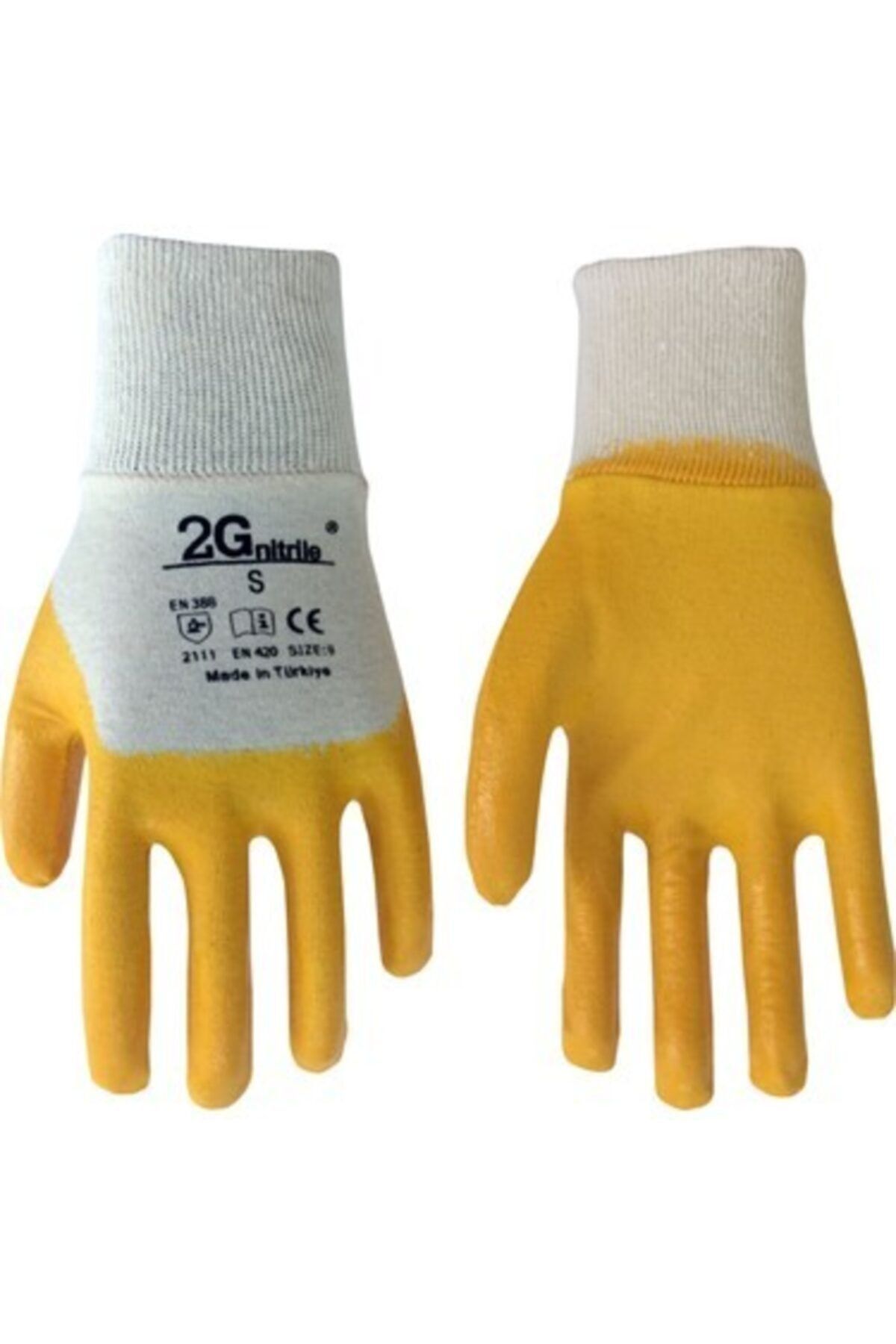 2G Nitril Kaplamalı Eldiven 12 Çift