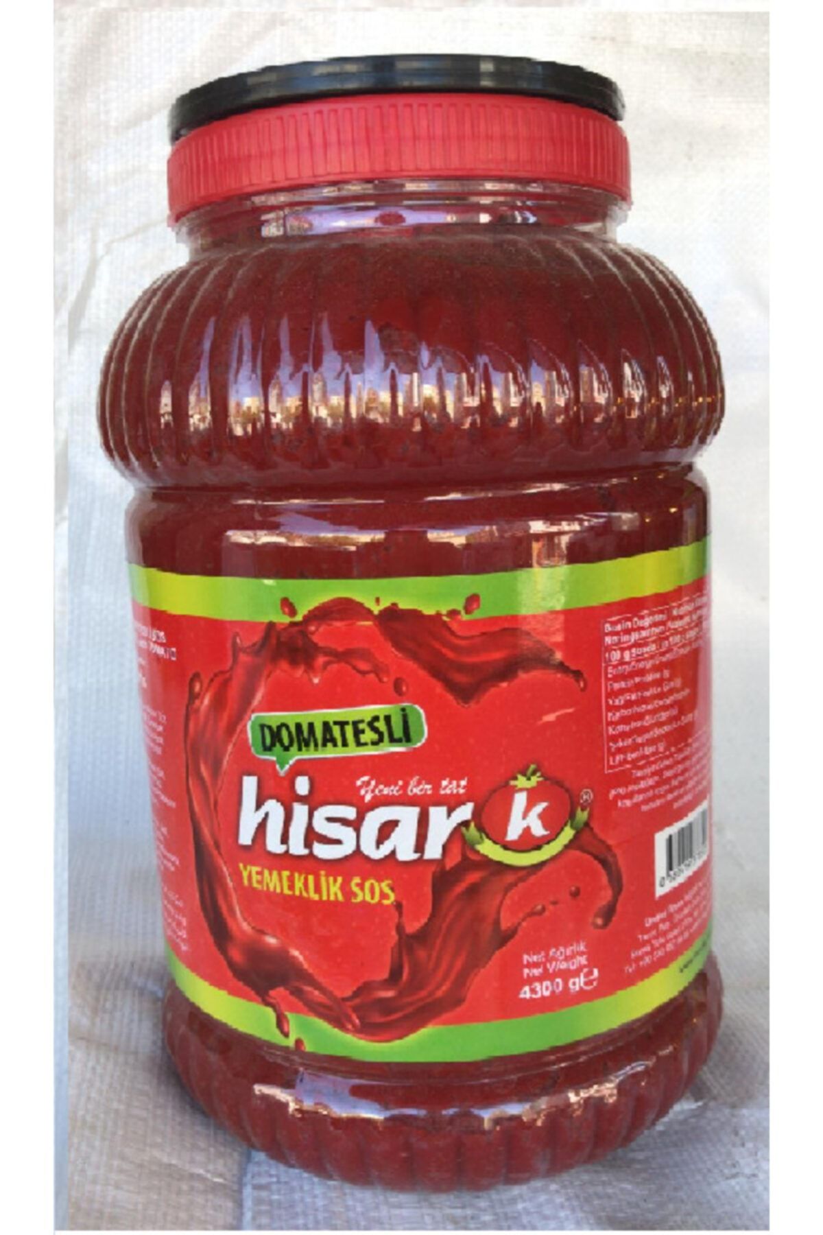 Hisar Domates Salçası 5 Lik 4300 gr
