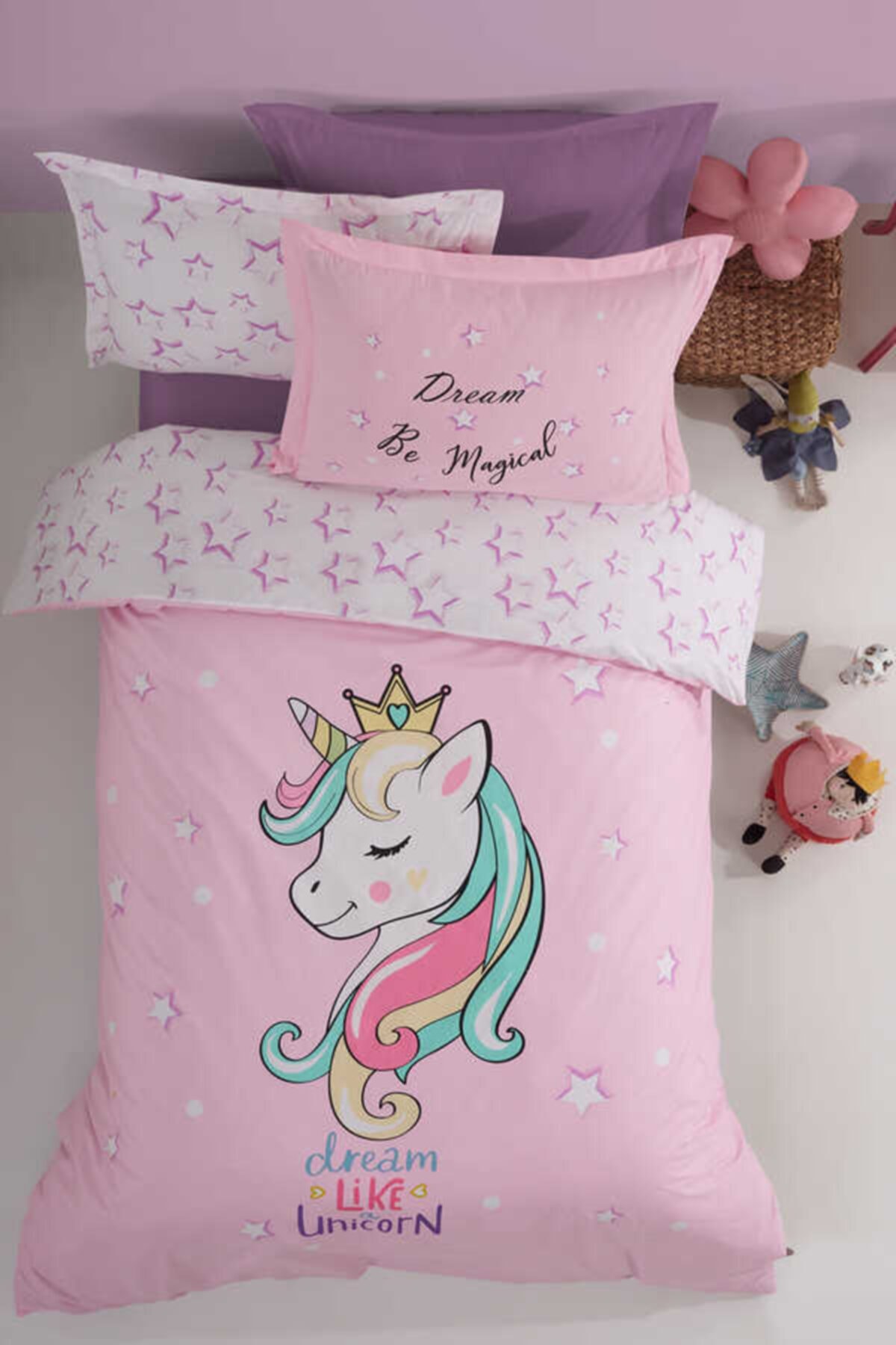 Soley Unicorn Ranforce Genç Dört Mevsim Set 180x230 Cm