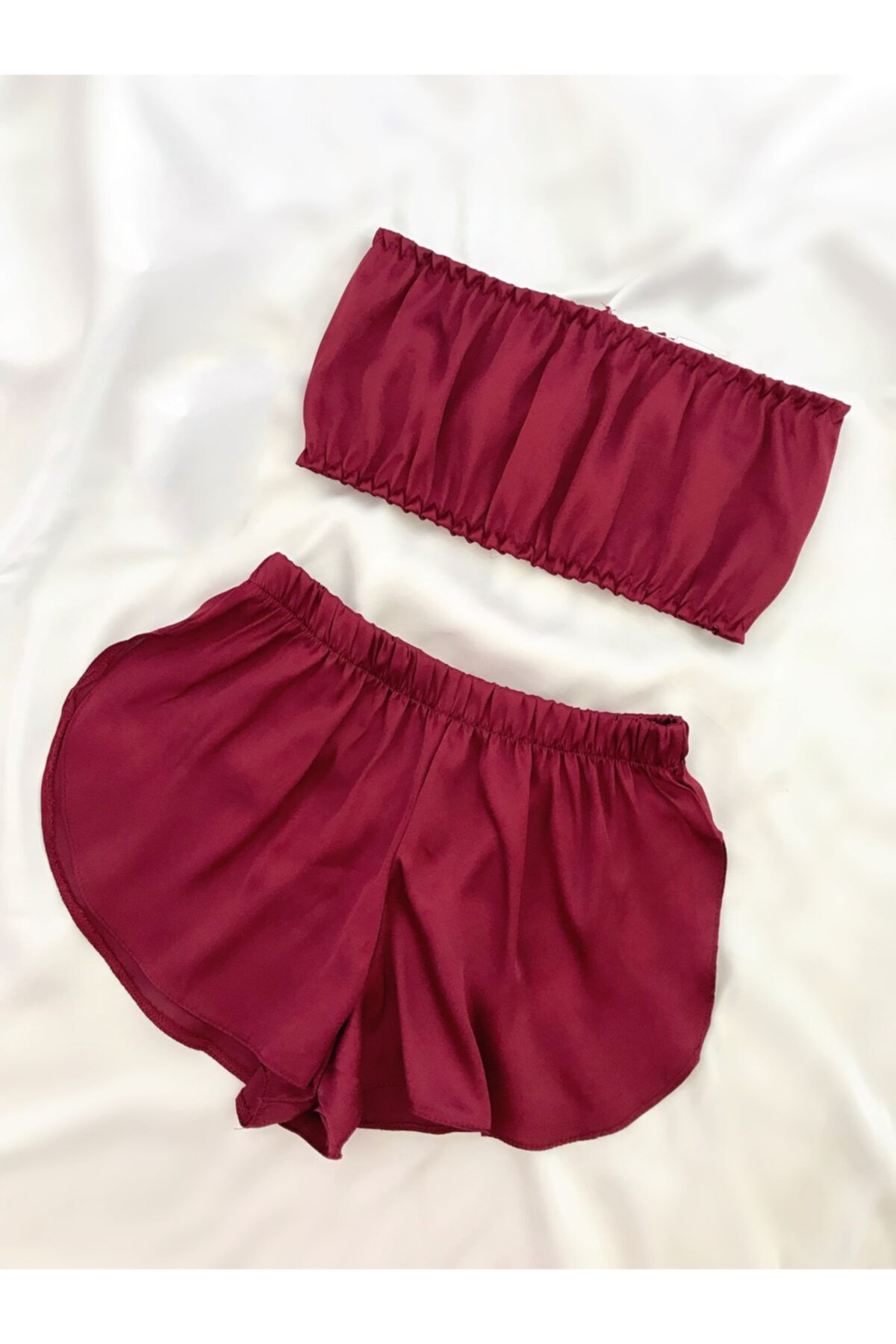 WAHSHE Alissa Saten Set Bordo