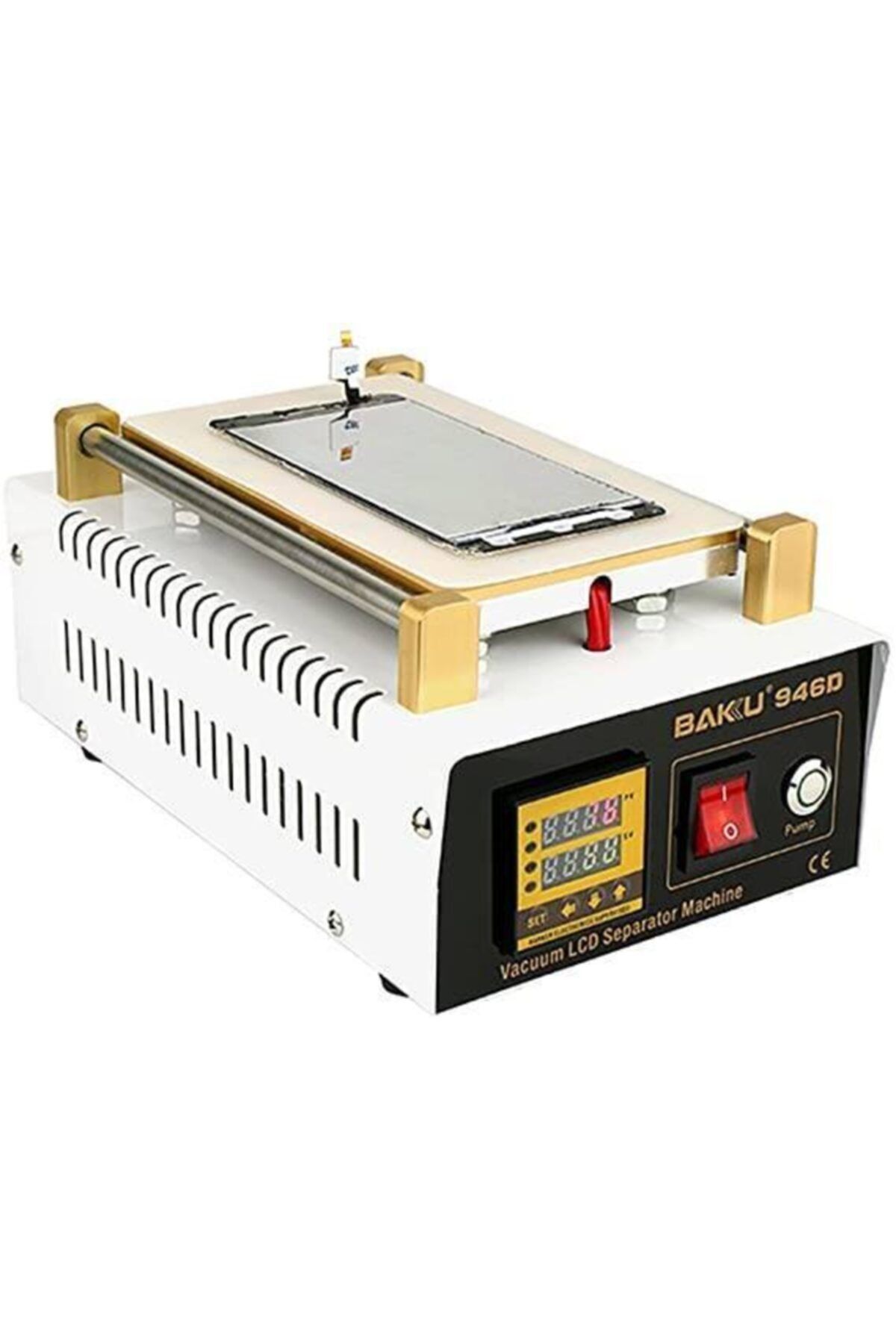 Hasyılmaz Baku 946d 7 Inc Lcd Ekran Ayırıcı 50-350 Derece - Dokunmatik Ekran Panel Ayırıcı