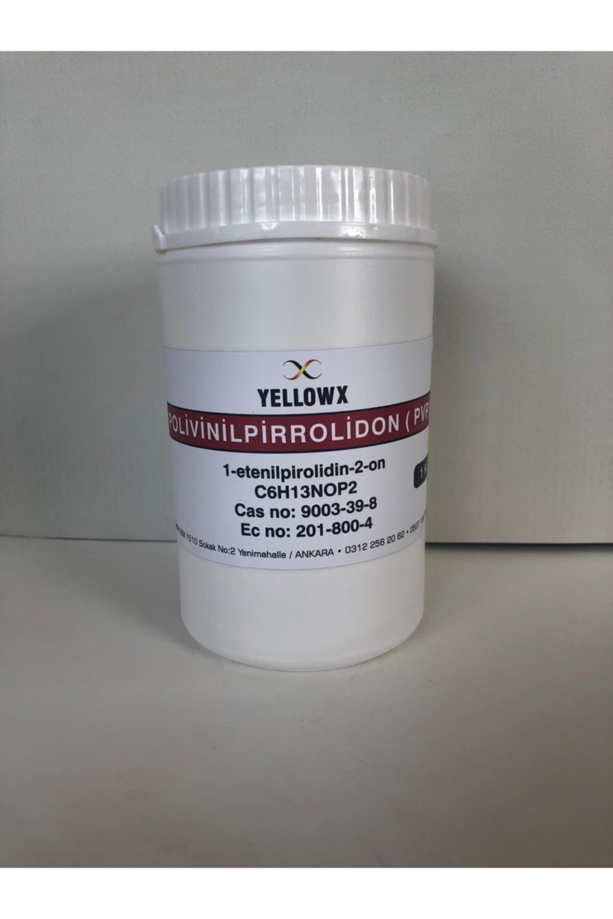 Yellowx Polivinil Pirolidon 1 Kg