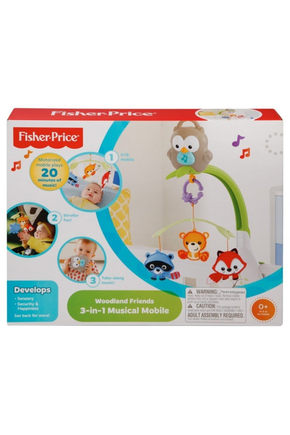 FISHER PRICE Fisher-price 3'ü1 Arada Baykuş Dönence