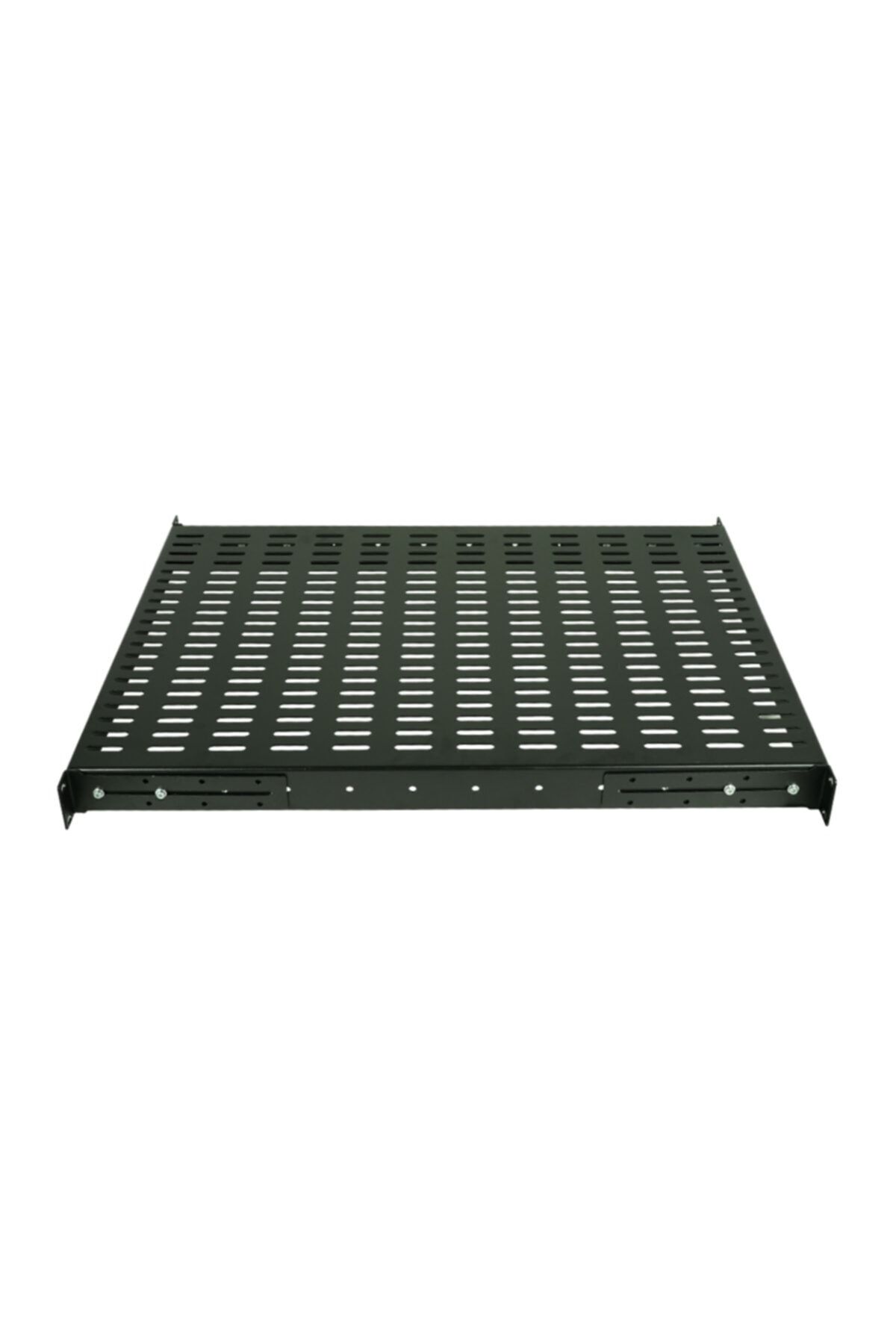 CANOVATE 19'' Kabinet Rafı Ağır Hizmet Tipi Sabit D=400mm Siyah 2 Yıl Üretici Garantili