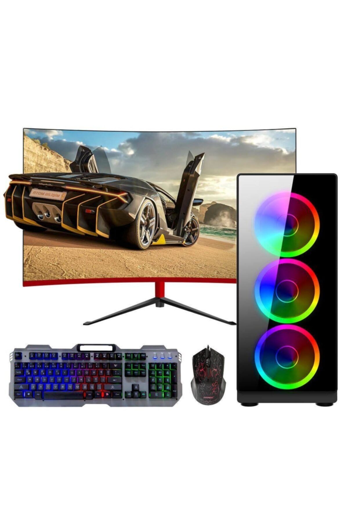 DRAGOS DRx43 i5 9400F 8GB Ram 256GB SSD 4GB GTX1650 23.8\