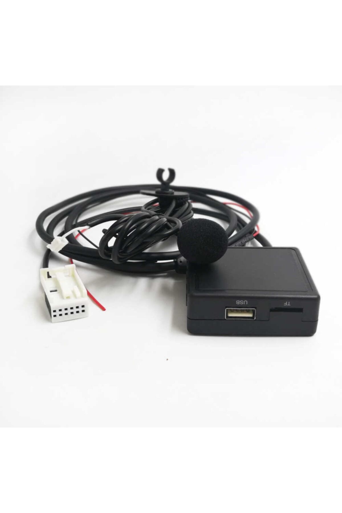 Techmaster Mercedes W169 W245 W203 W209 Bt 5.0 Mikrofonlu Aux Adaptörü Sku12 Usb Tf Kart Girişi