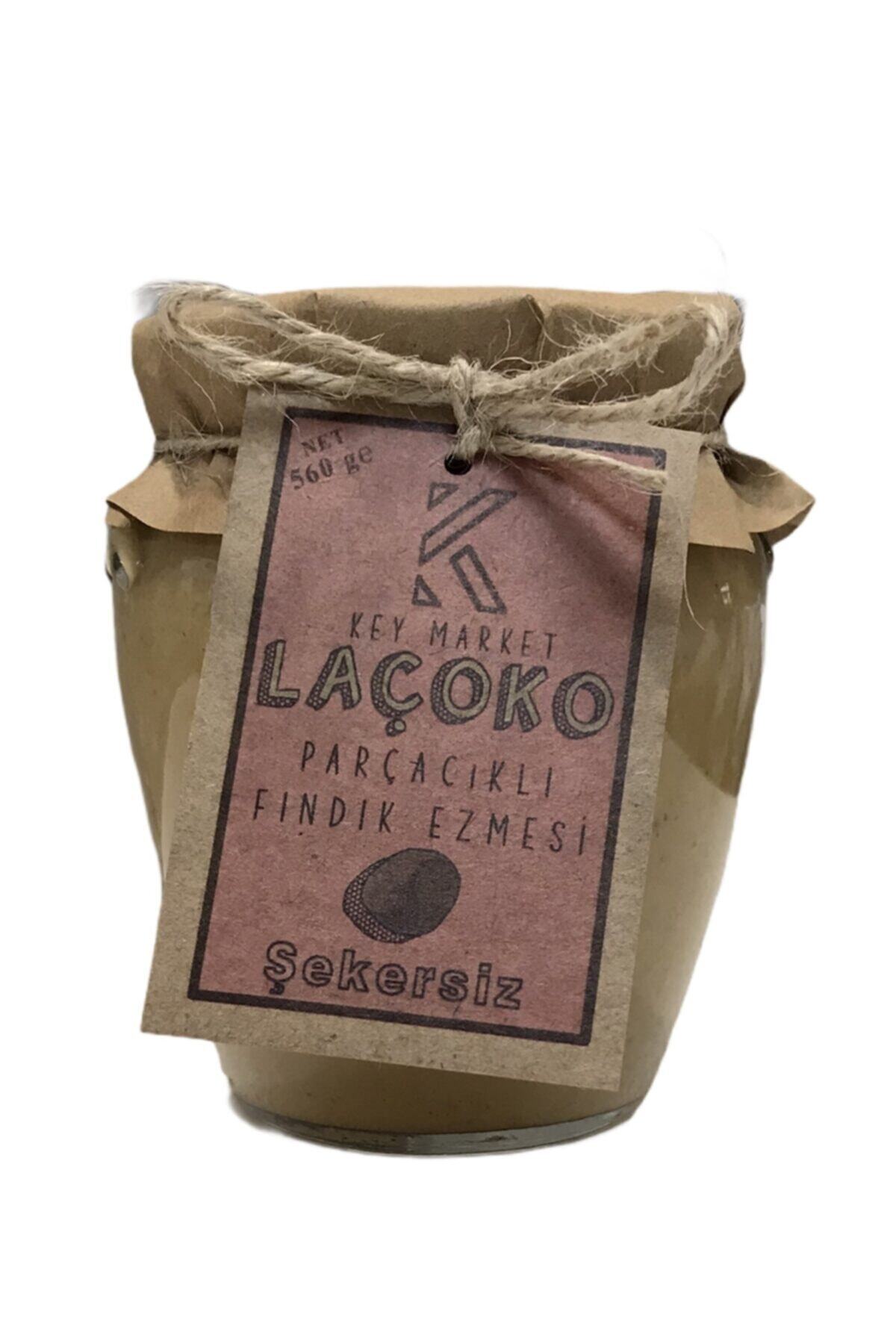 KEY Market Laçoko Parçacıklı Fındık Ezmesi 560 Gr