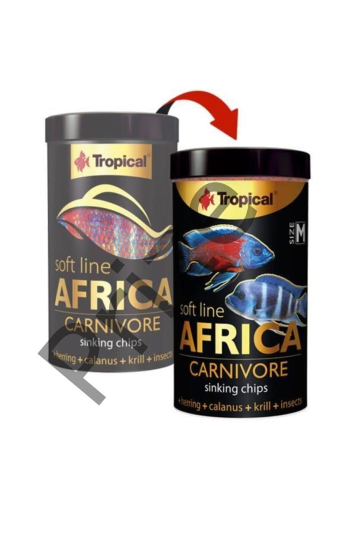 Tropical Soft Line Africa Carnivore Size M 100ml 52gr