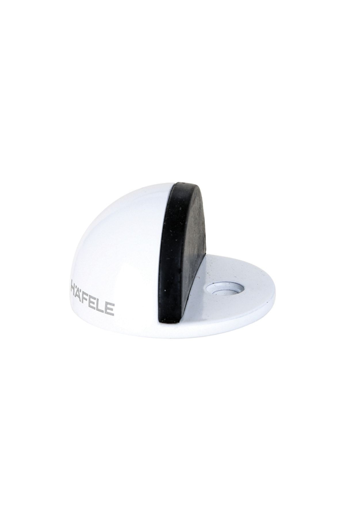 Hafele Stoper Zemine, Vidalı Mat Beyaz 47x27mm
