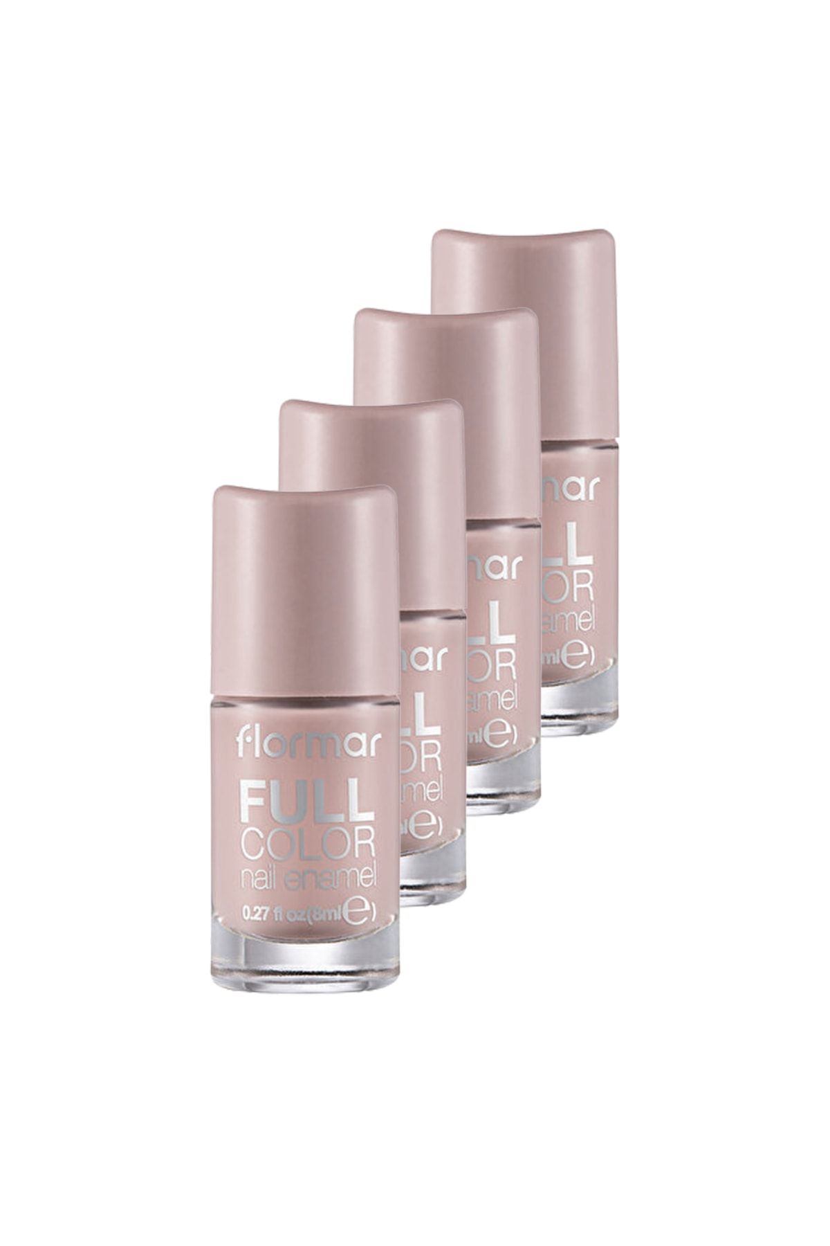 Flormar Full Color Nail Enamel Karamel Oje 4'lü Set
