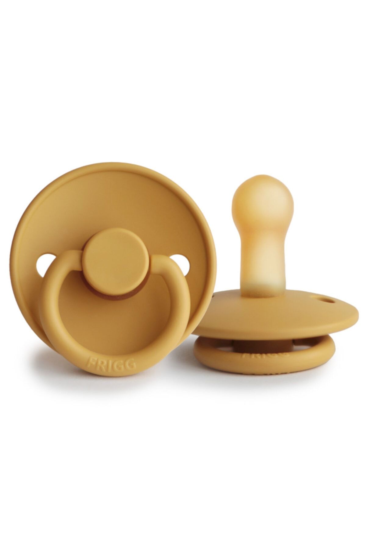 Frigg Frıgg Classic Kauçuk Emzik - Honey Gold 6-18 Ay
