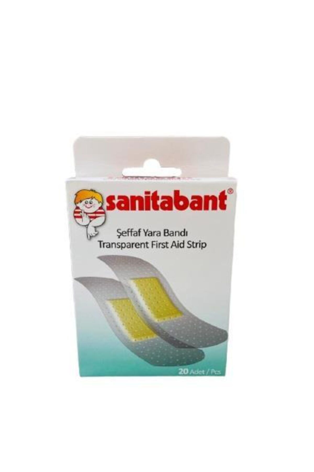 Sanitabant Şeffaf Yara Bandı 20 Li 1 Kutu