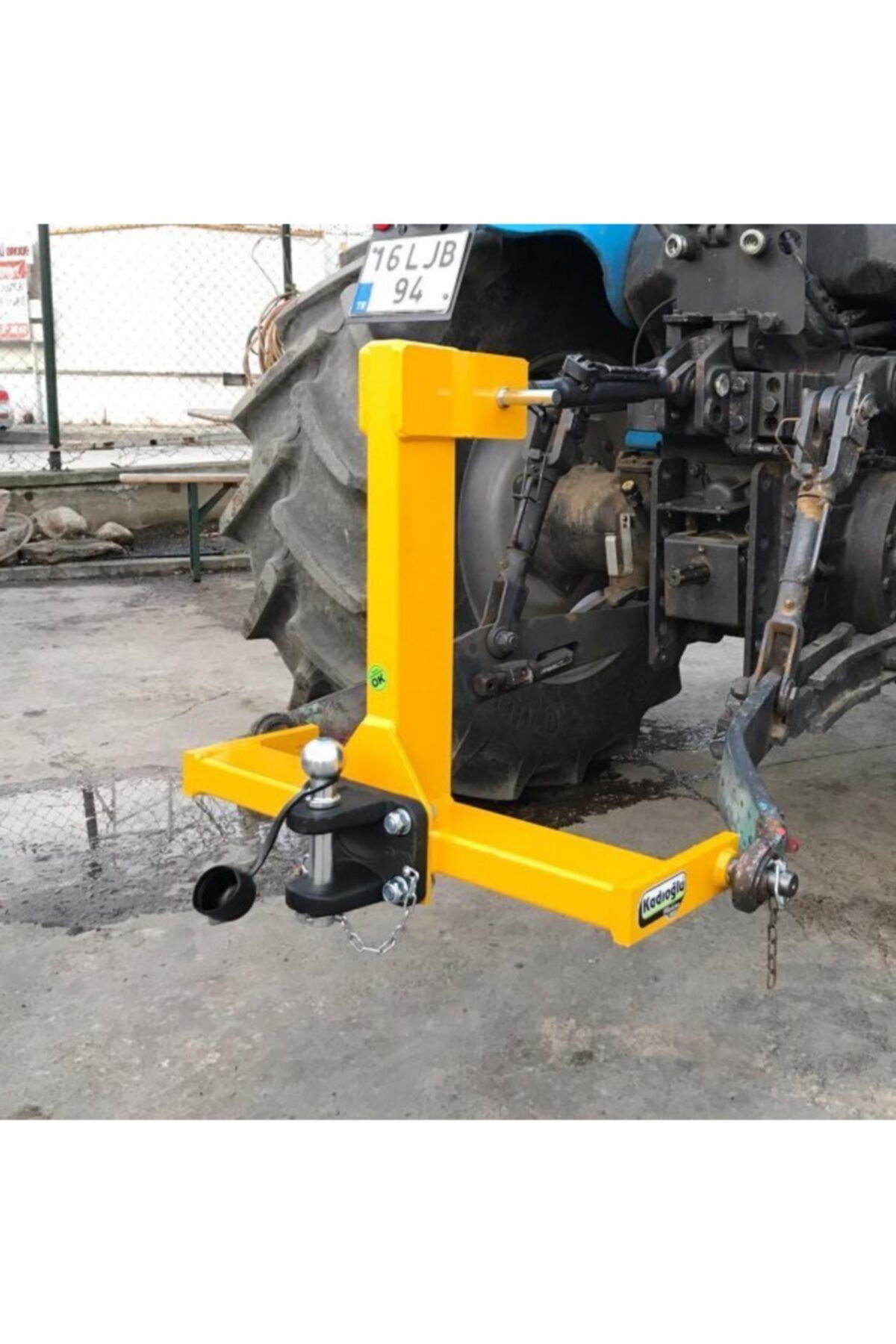 Kadıoğlu Khm10 Hıtchmax - 3 Askı Kolu Için Römork Çeki Demiri