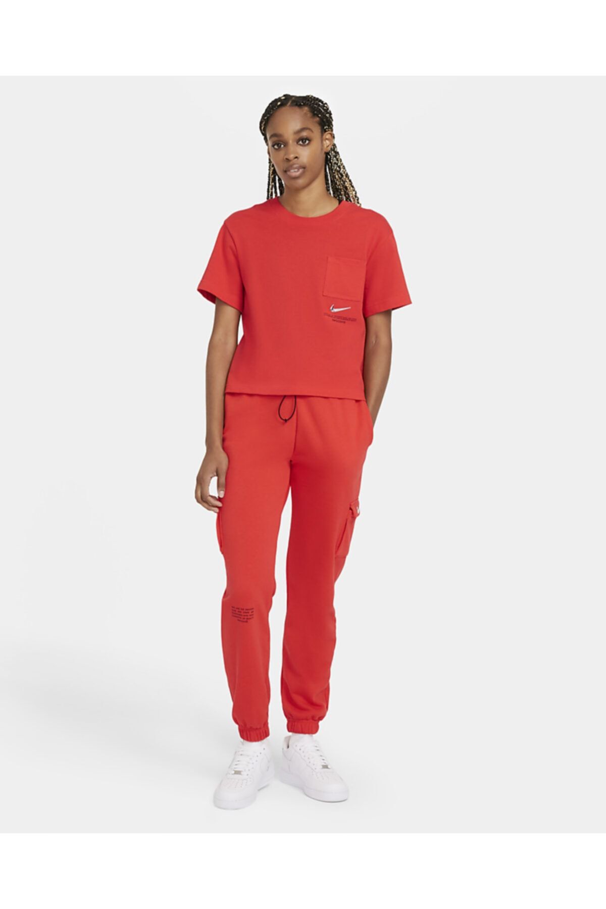 Nike tracksuit store womens red