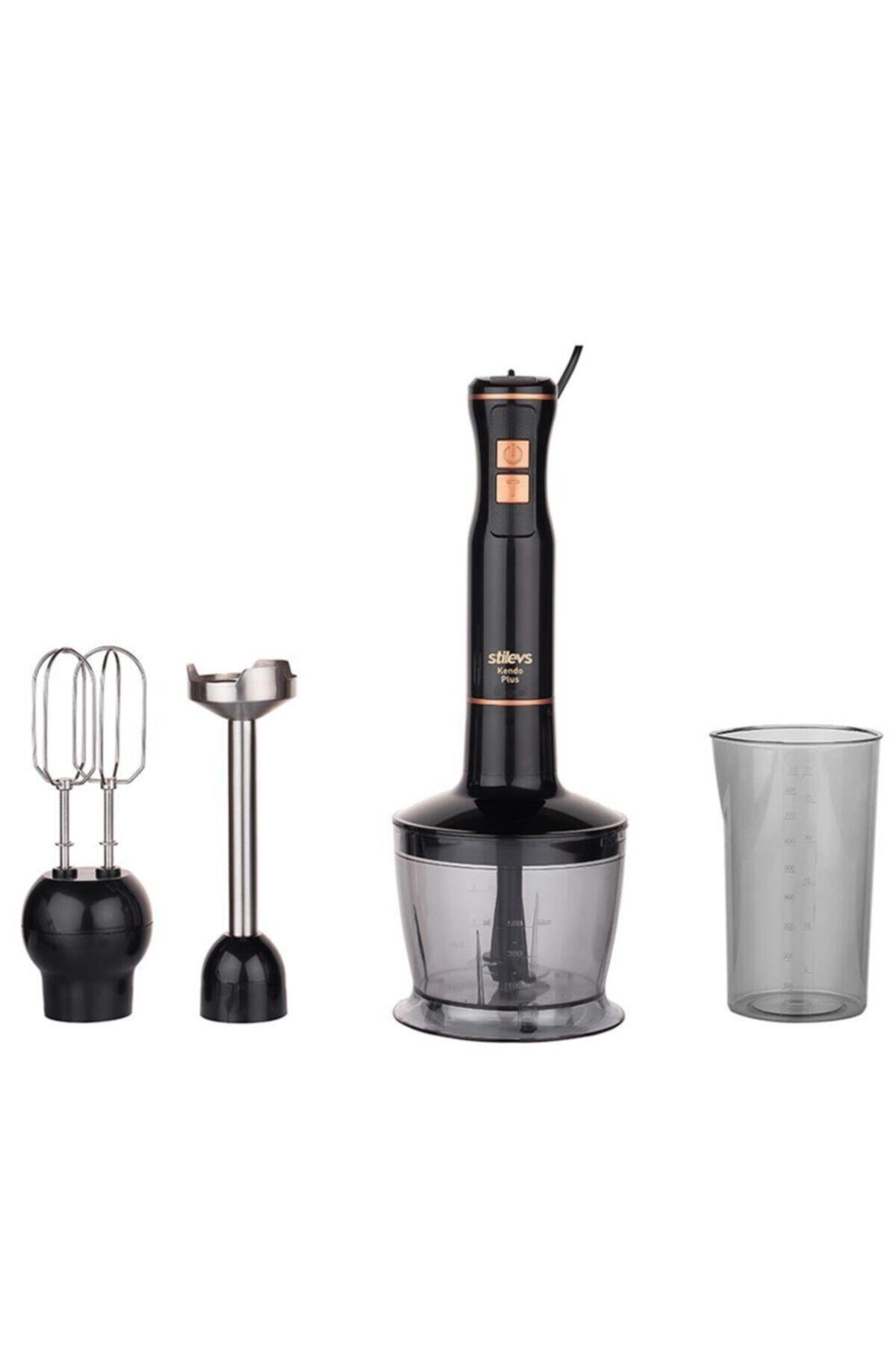 Stilevs Kendo Plus El Blender Seti Siyah-bakır