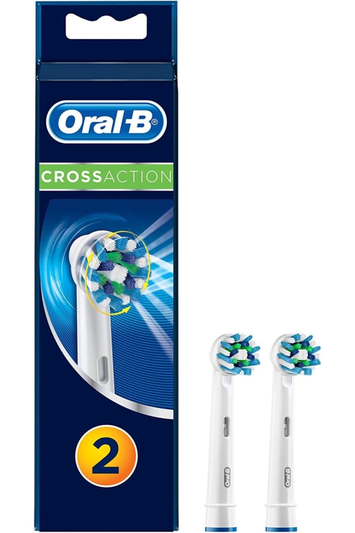OralB Diş Fırçası Yedek Başlığı Cross Action 2 Adet