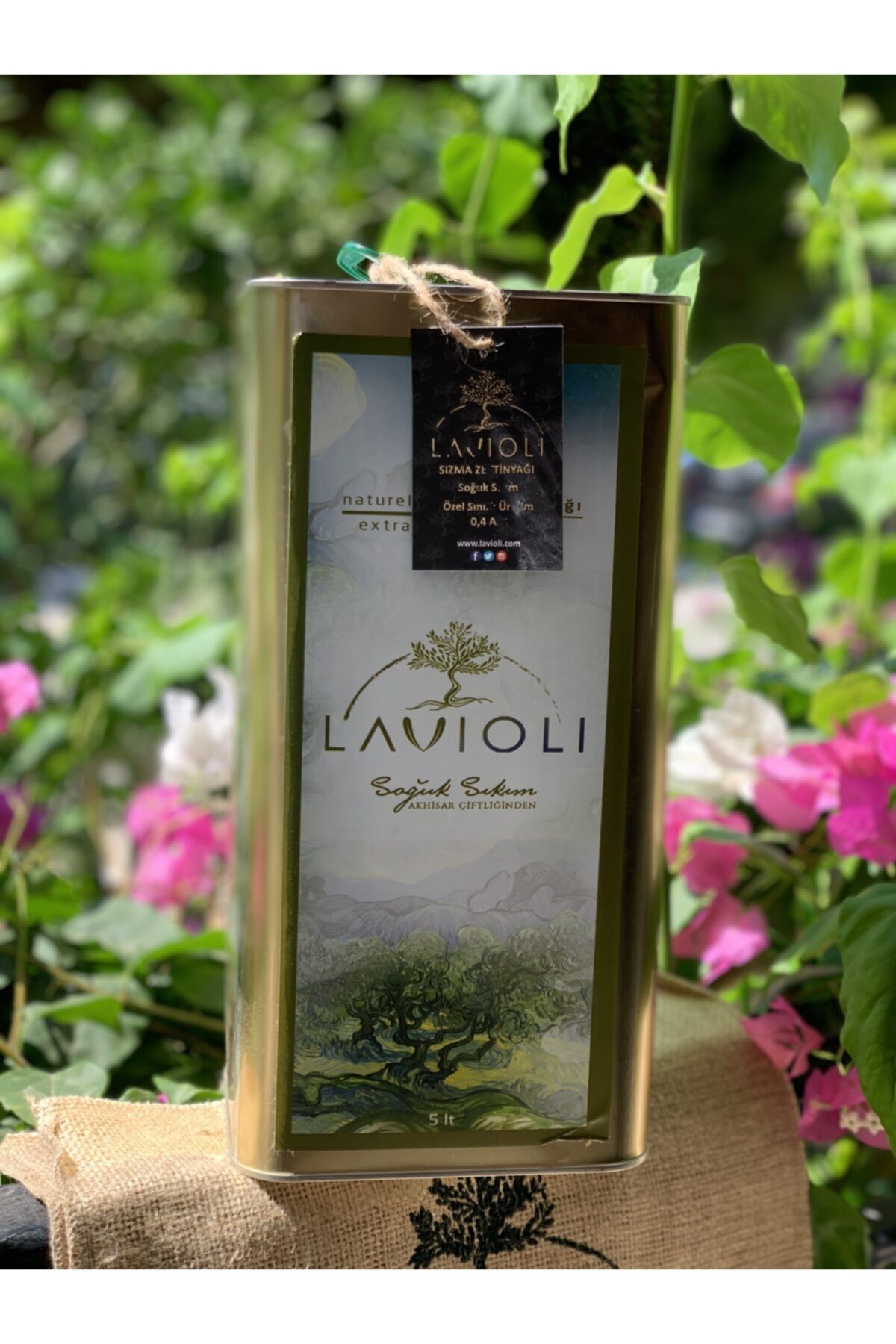 Lavioli Zeytinyağları Yeşil Zeytinlerden Gelen Yoğun Meyve Aromalı Erken Hasat Zeytinyağı