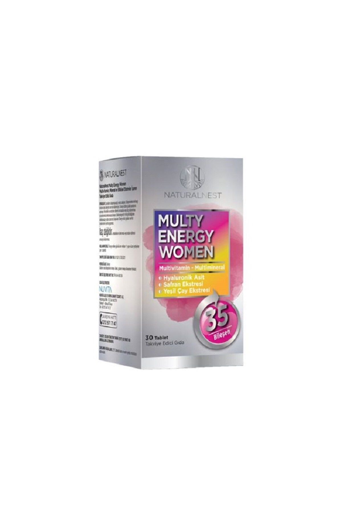 Natural NestMulty EnergyWomen 30 Tablet