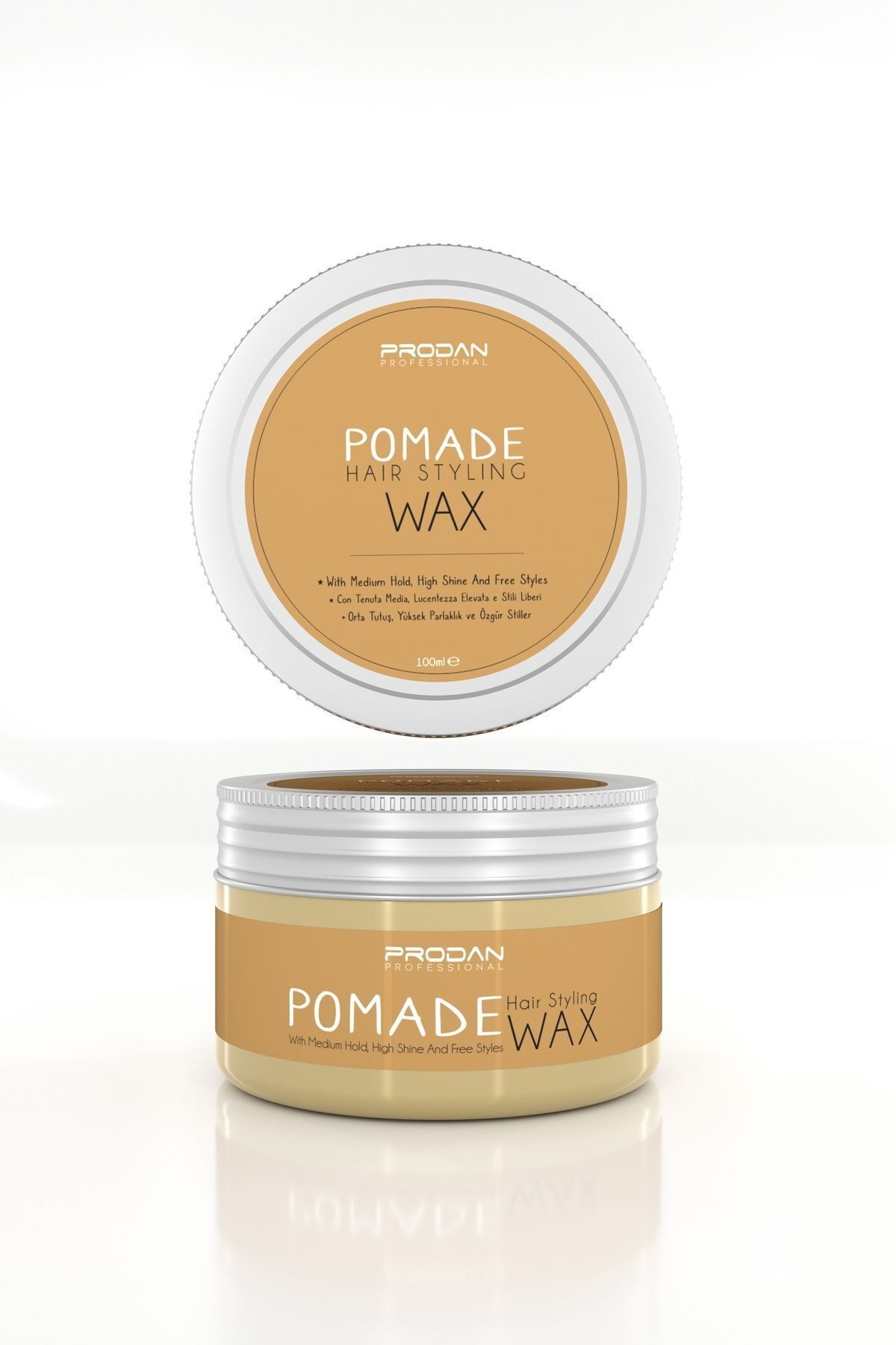 Saç Şekillendirici Pomade Wax | Yüksek Parlaklık - 100ml