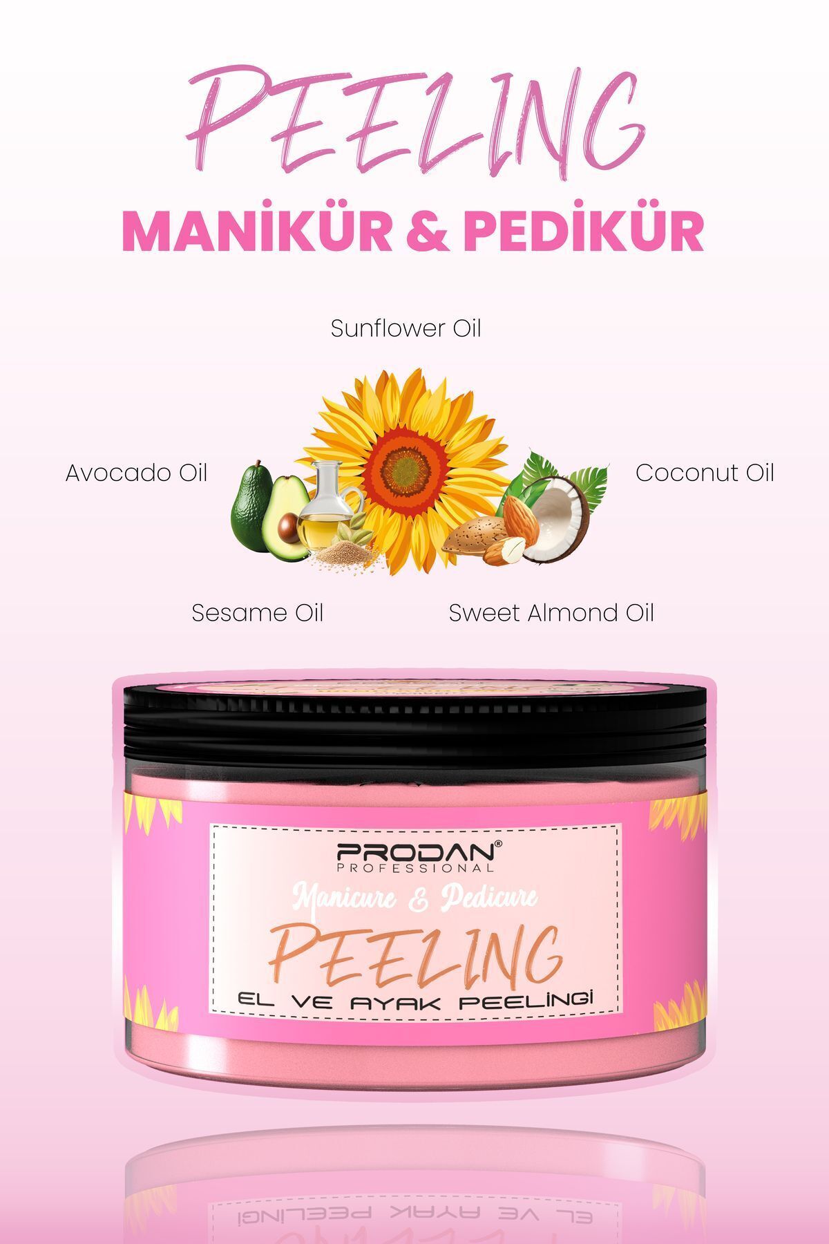 Express Pratik El ve Ayak Peeling Bakım | Muhteşem Çilek Kokulu | Spa Keyfi 300gr