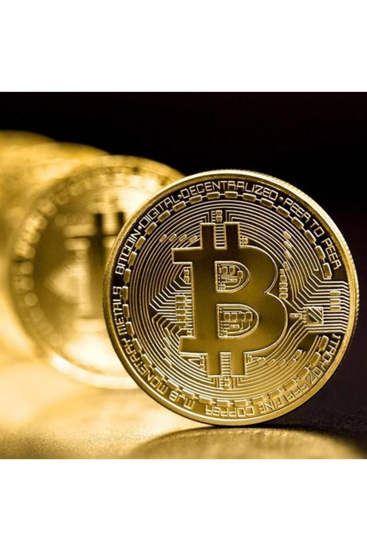 Bitcoin Madeni Hatıra Parası Madeni Bitcoin Hediye Sikke Para (4776)