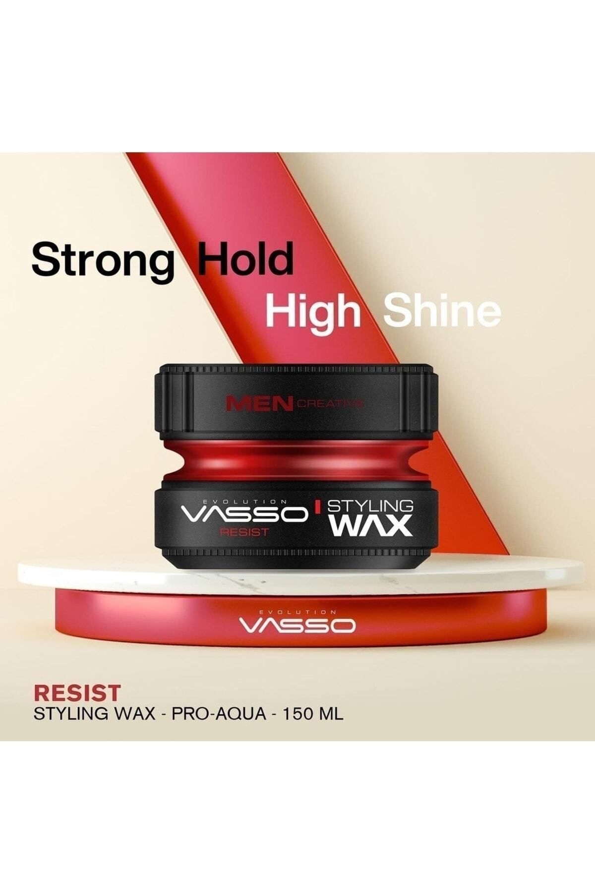 Kısa Saçlar Için 24 Saat Ultra Tutuş Ve Parlaklık Veren Wax - Resist Pro Aqua 150 ml