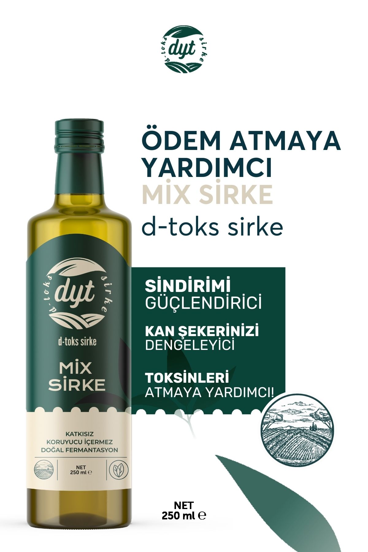 dyt d-toks sirkeDetoxmix -250 ml