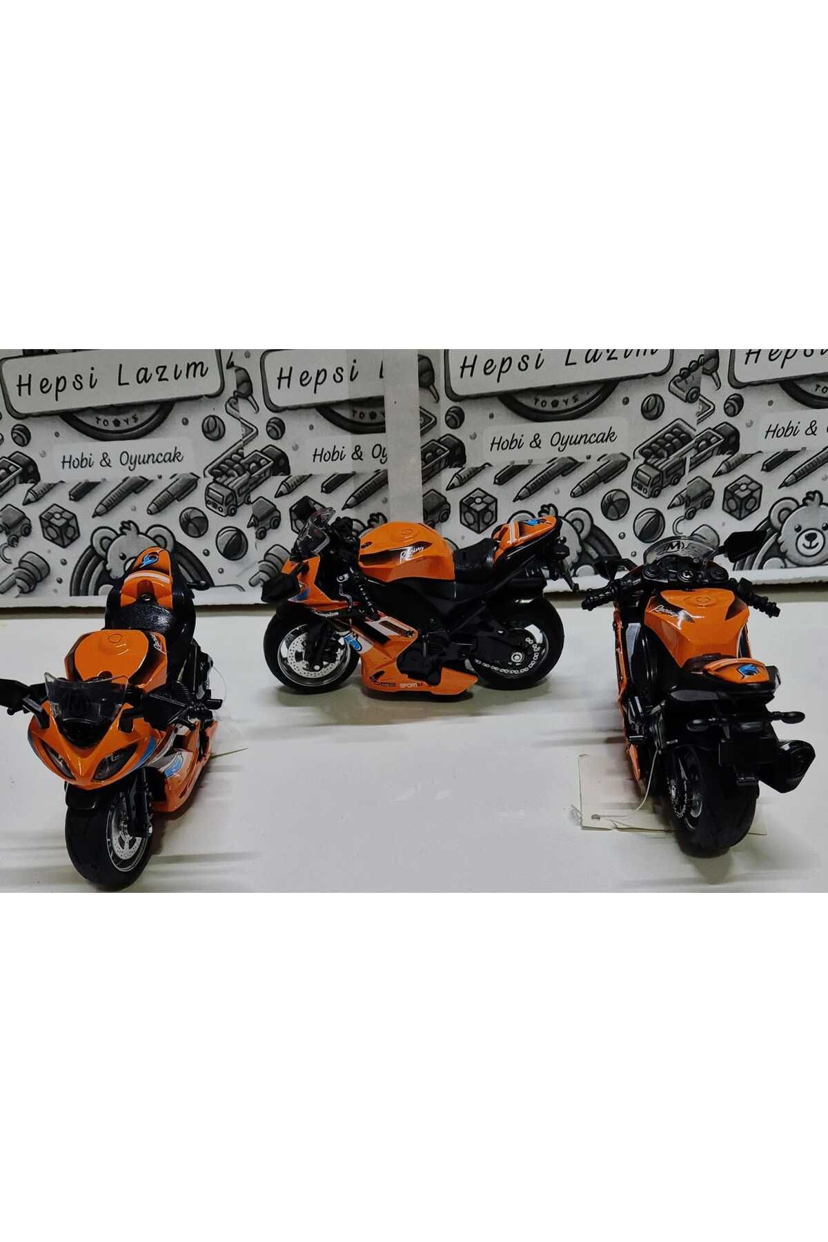 Honda CBR Oyuncak Motor Diecast Motorsiklet Metal Model Araç Çek Bırak Koleksiyon 13 CM