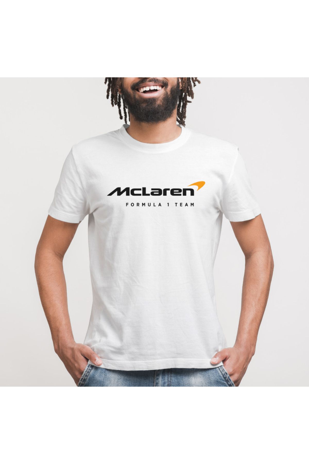 Mclaren Formula Logo Erkek Tişört