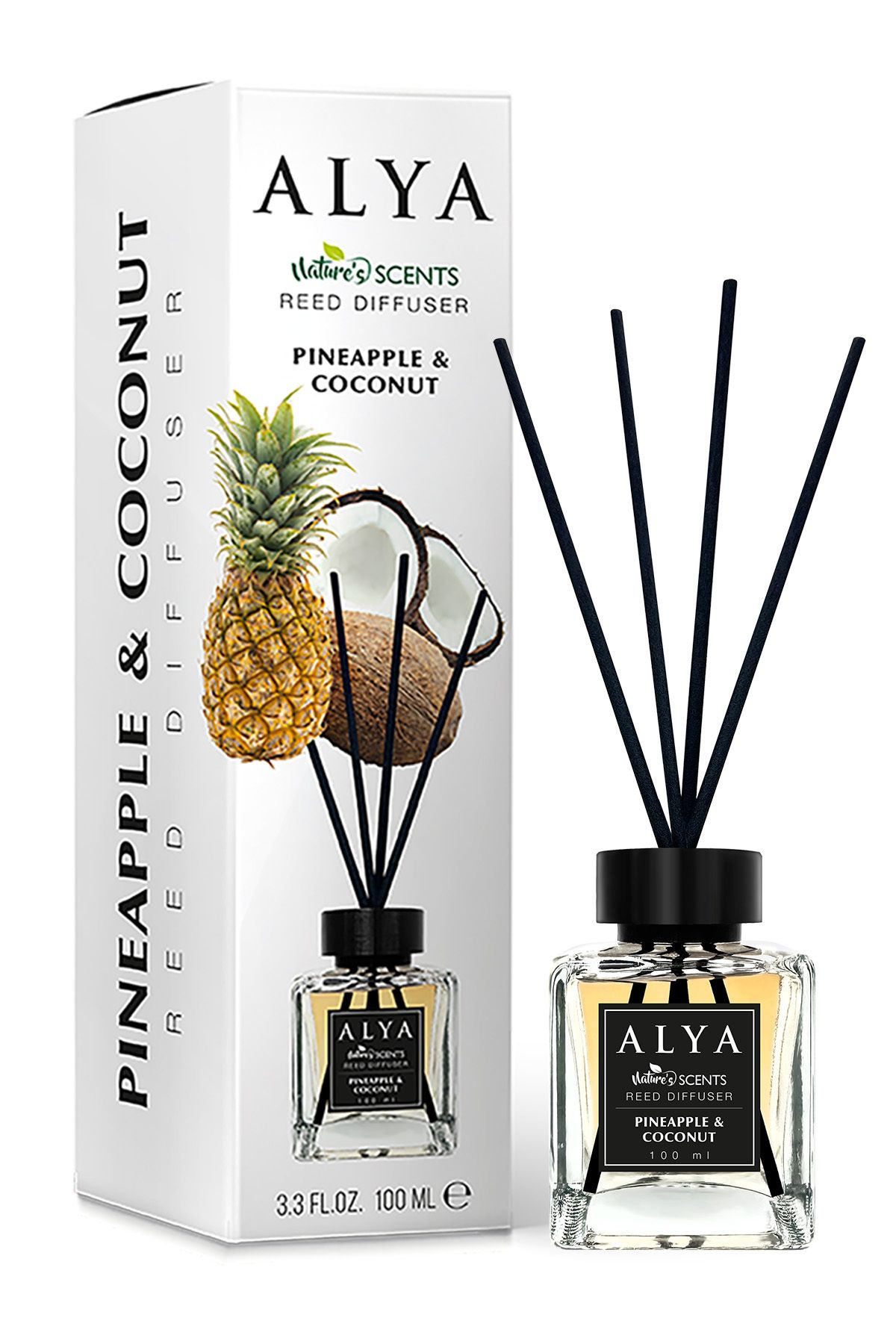 Alya Nature's ScentsPineapple & Coconut Bambu...