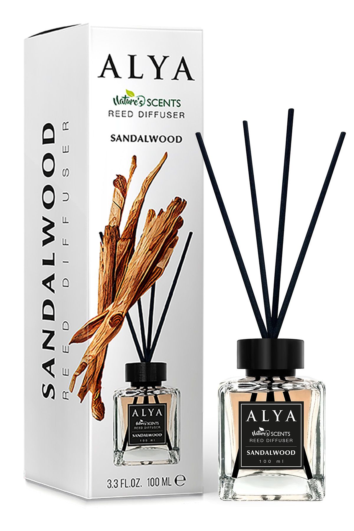 Alya Nature's ScentsSandalwood Bambu Çubuklu...