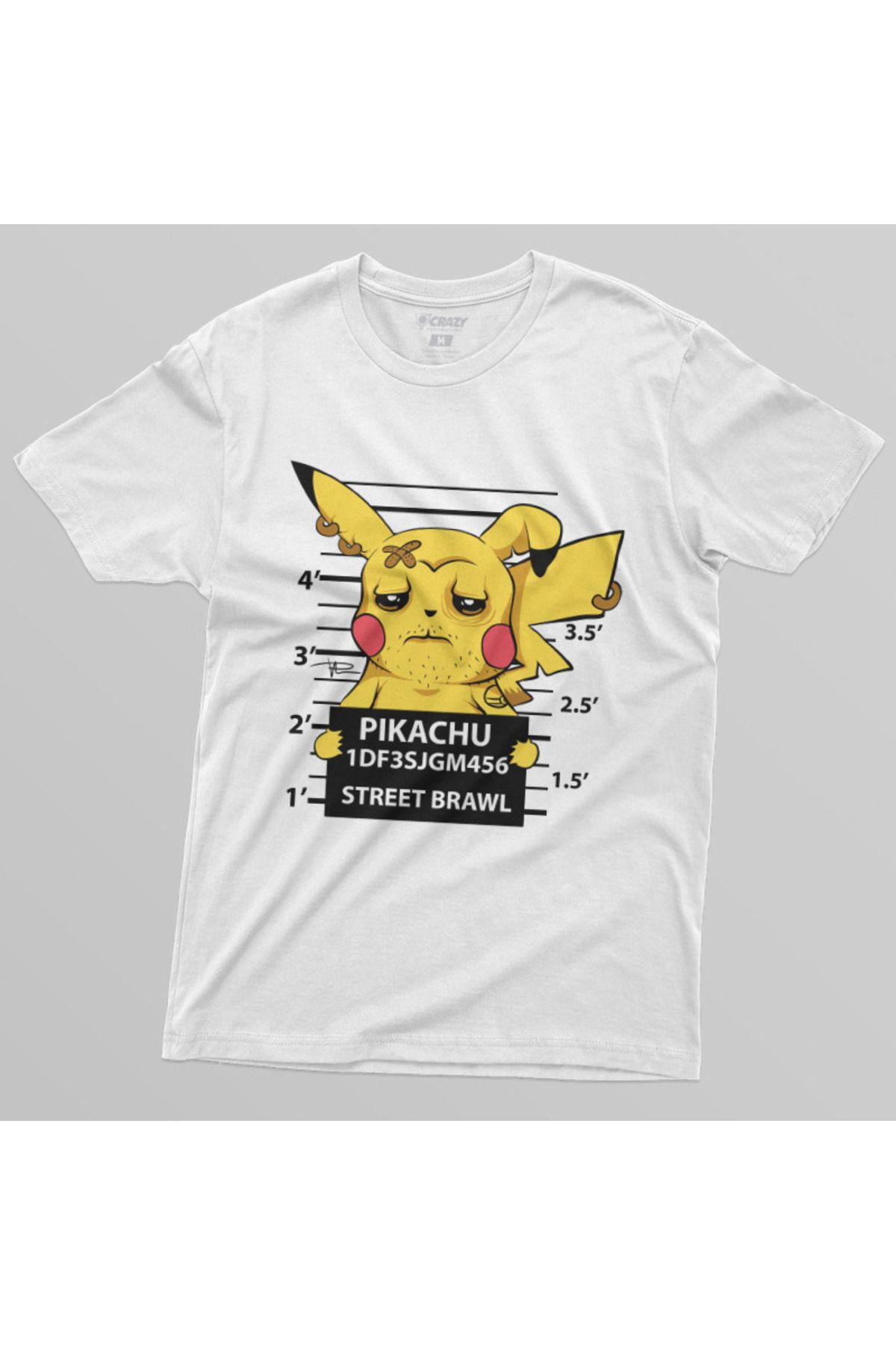 Pikachu Street Brawl Erkek Tişört