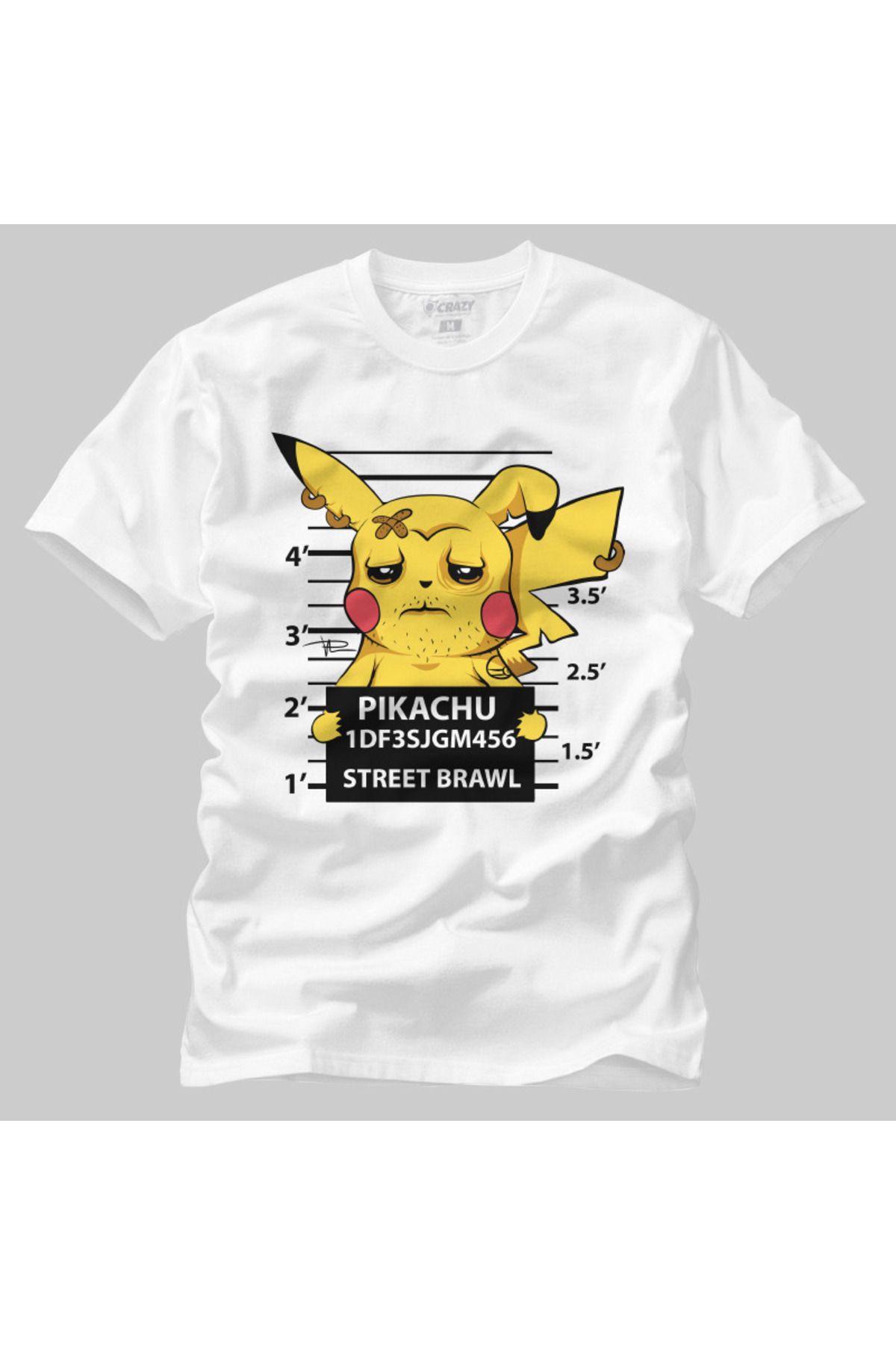 Pikachu Street Brawl Erkek Tişört