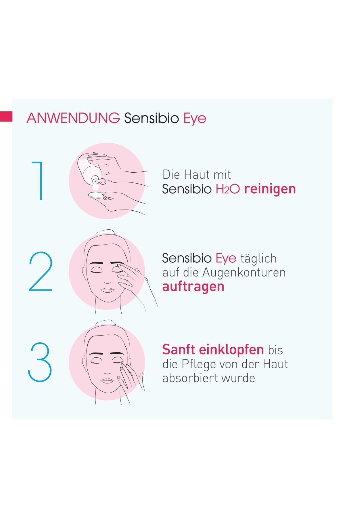 Sensibio Eye Hassas Göz Çevresi için Hyalüronik Asit ve Kafein İçeren Nemlendirici Bakım Kremi 15 ml