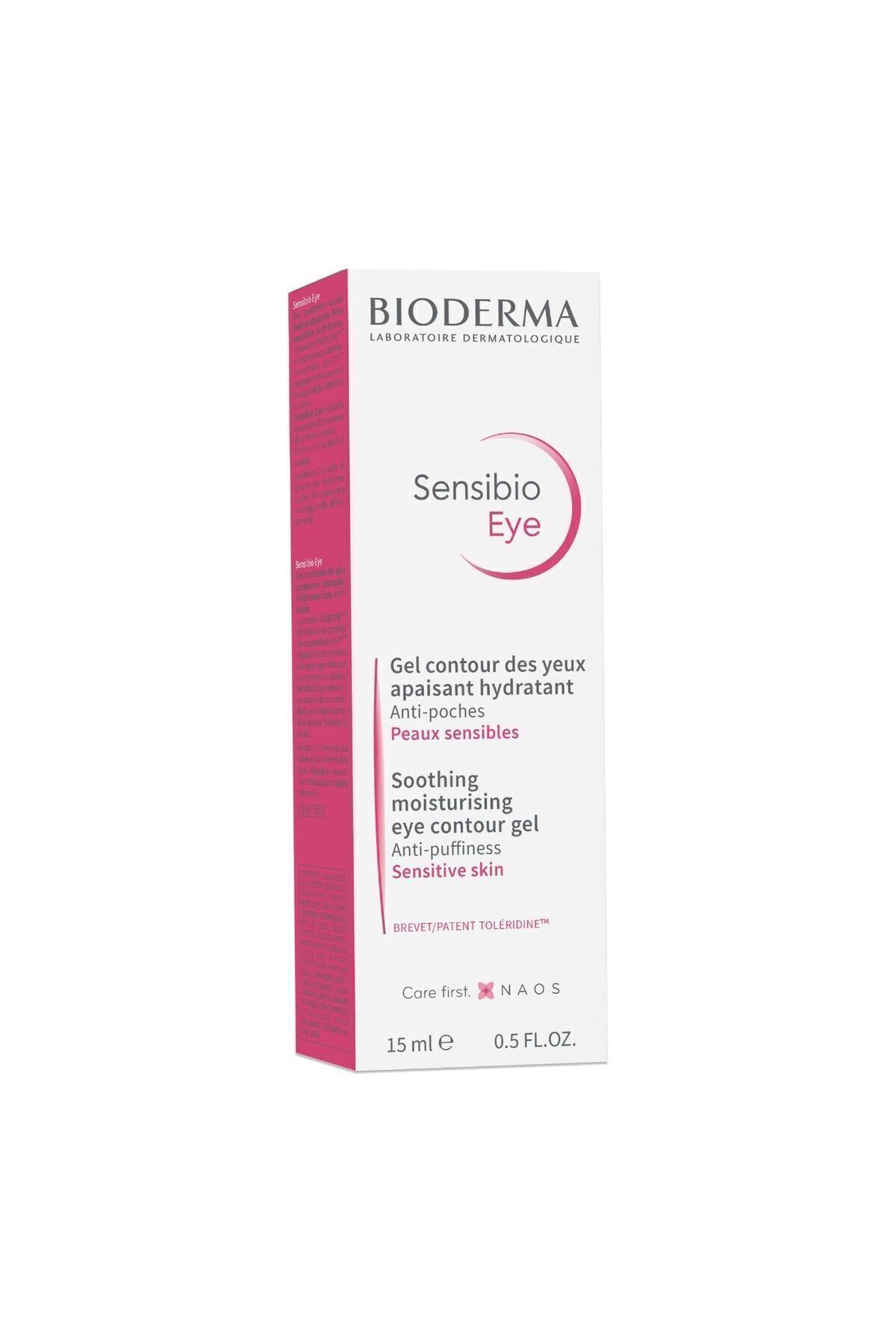 Sensibio Eye Hassas Göz Çevresi için Hyalüronik Asit ve Kafein İçeren Nemlendirici Bakım Kremi 15 ml