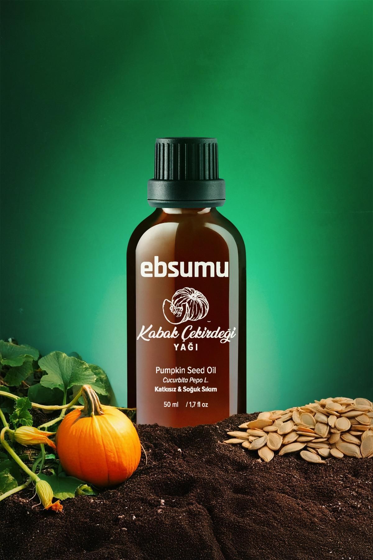 Ebsumu Kabak Çekirdeği Yağı50ML – Cilt Ve Vüc...