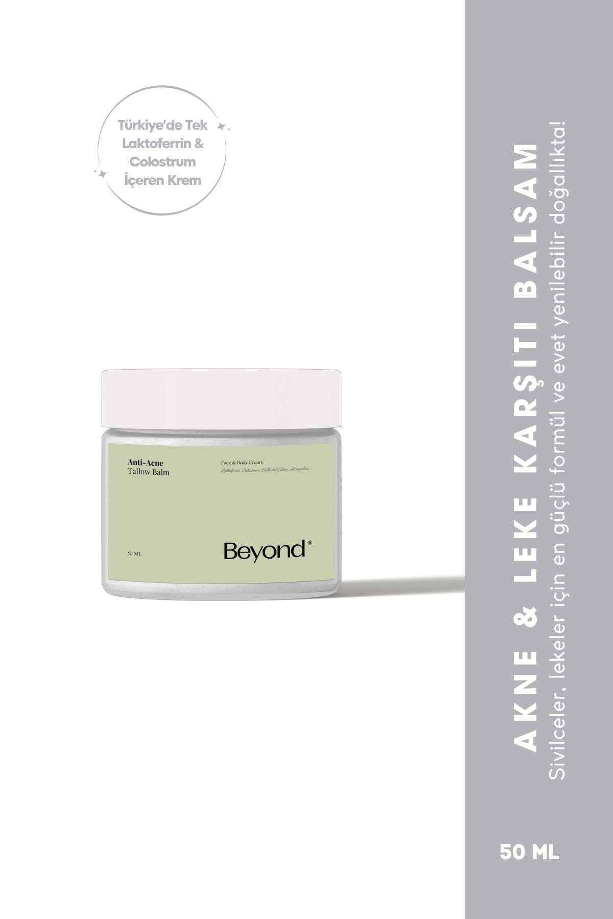 Beyond Handmade Anti-AcneTallow Balm (LAKTOFE...