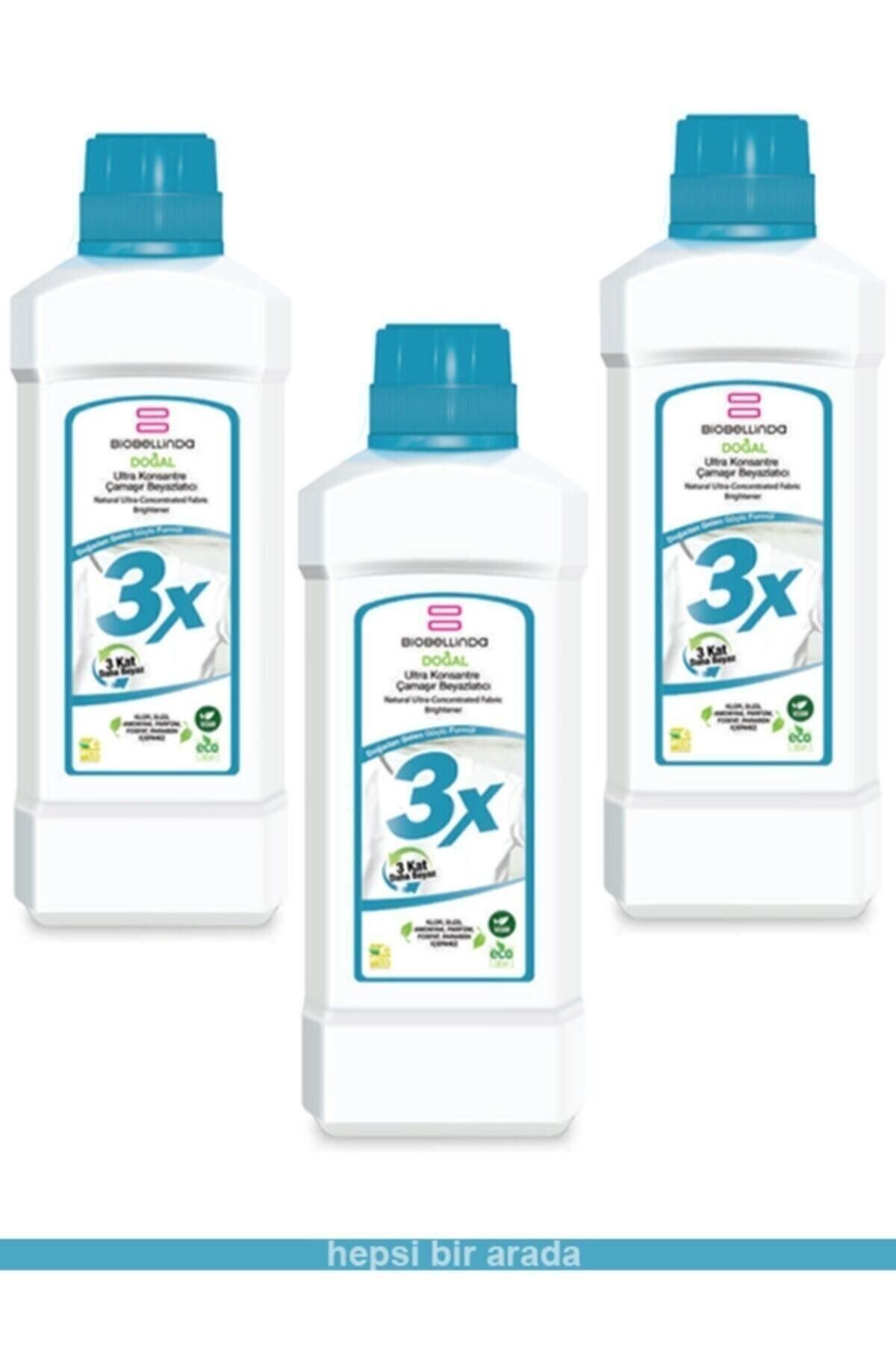 3 Adet - 3x Ultra Konsantre Çamaşır Beyazlatıcı 750 gr ( 3'lü Set )