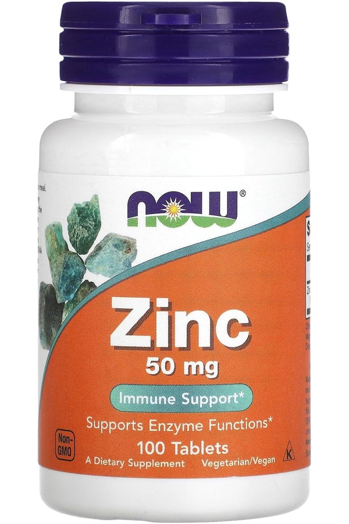 Now Foods Zinc 50 mg 100Tablet