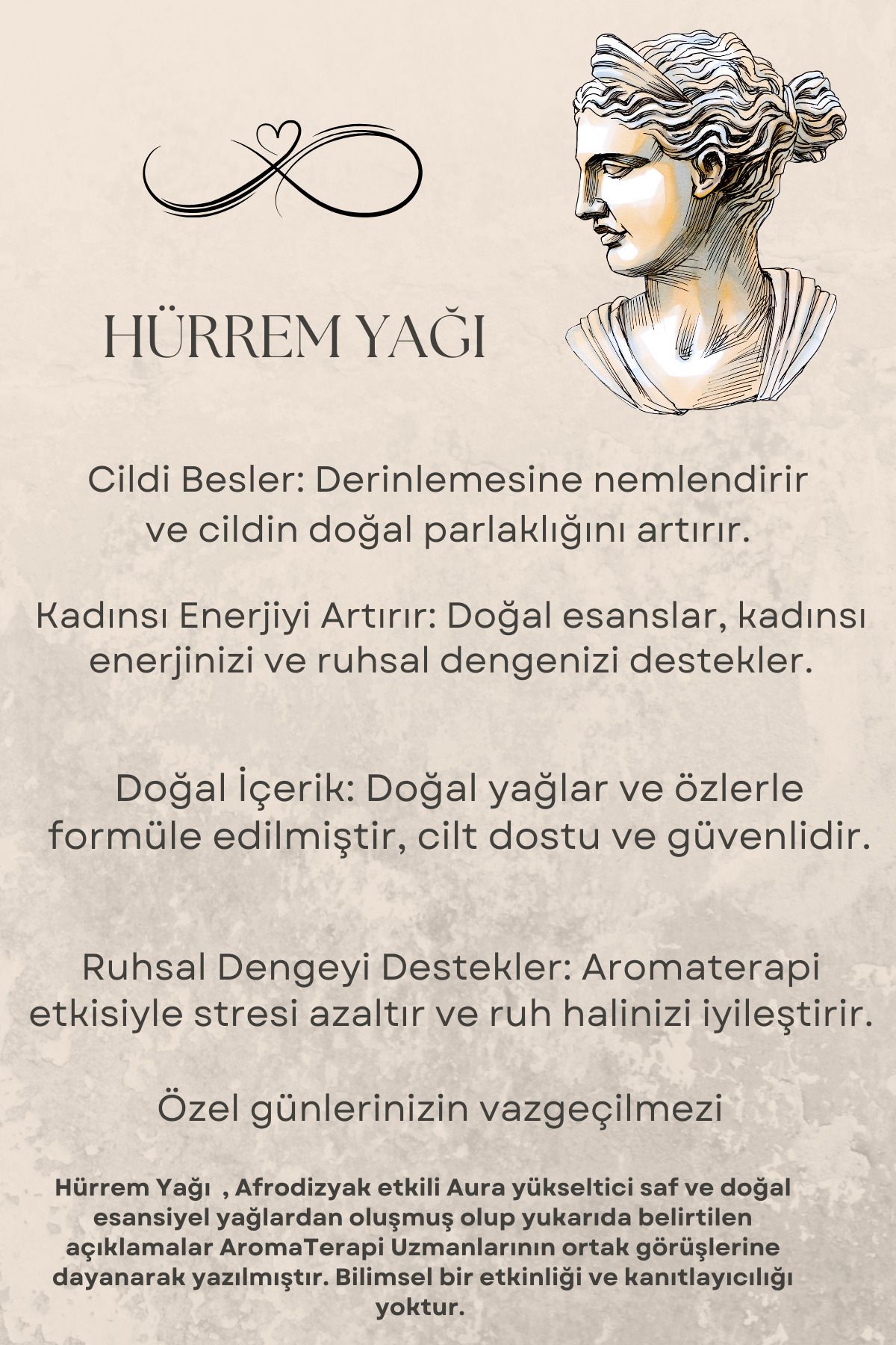 Hürrem Yağı 30 ml - Vazgeçilmezlik - Iz Bırakma - Hürrem Sultanın Sırrı