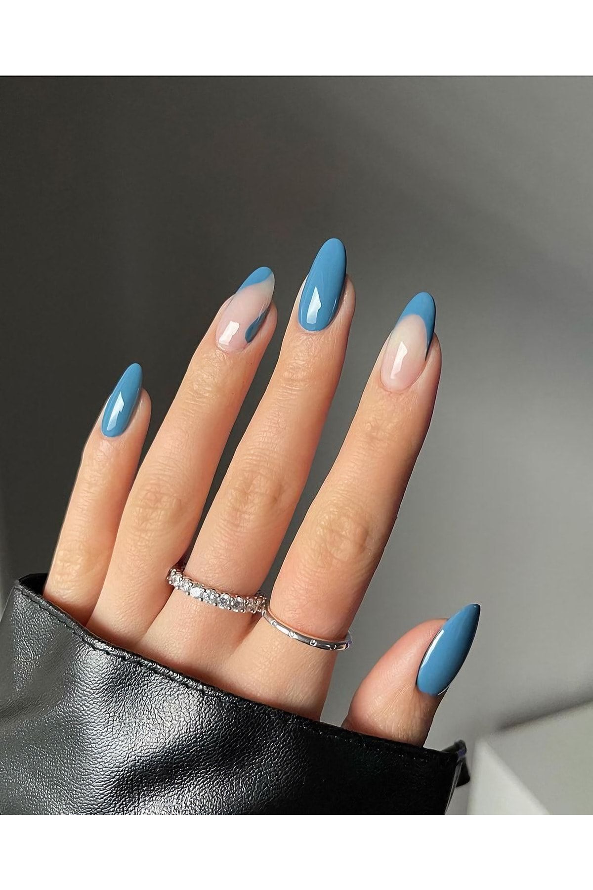 RubaTrend Kalıcı Nail ArtBlue K Model Takma T...