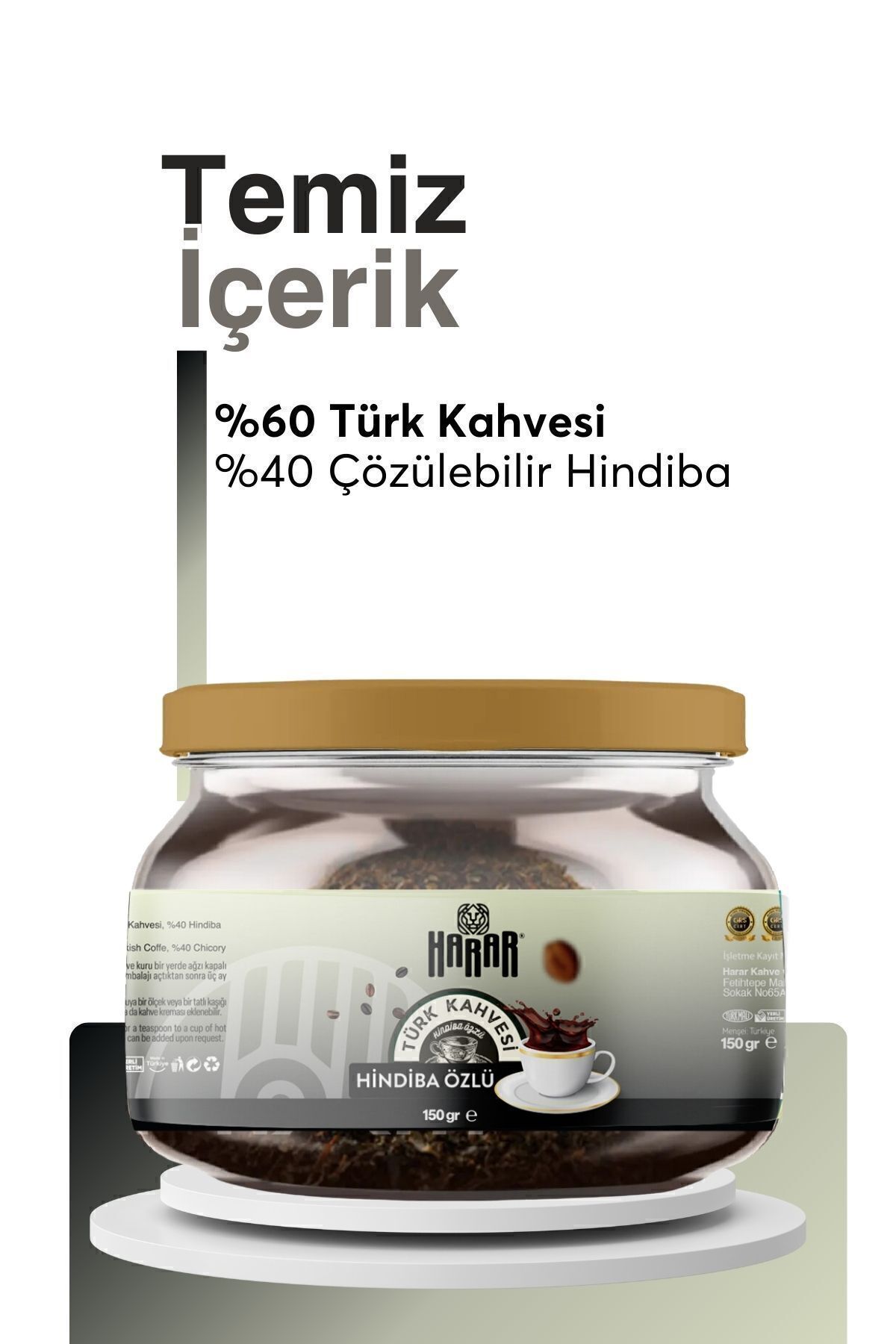 Hindiba Kahvesi Zayıflama Kilo Vermeye Yardımcı Diyet Detox Türk Kahvesi 1 Aylık Kullanım 150gr