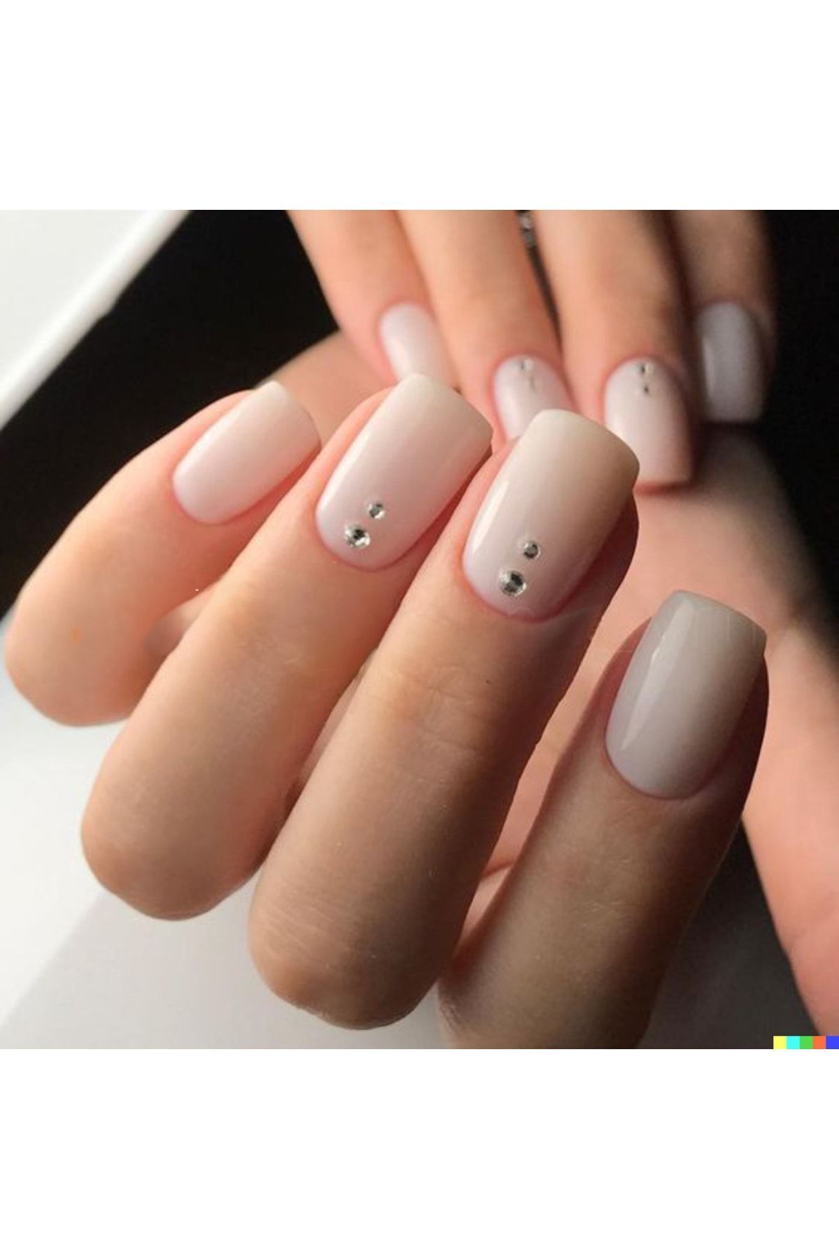 RubaTrend Nail Art KristalTaşlı Takma Tırnak