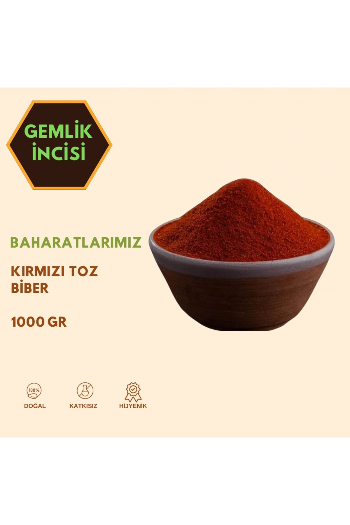 GEMLİK İNCİSİ KIRMIZI TOZBİBER