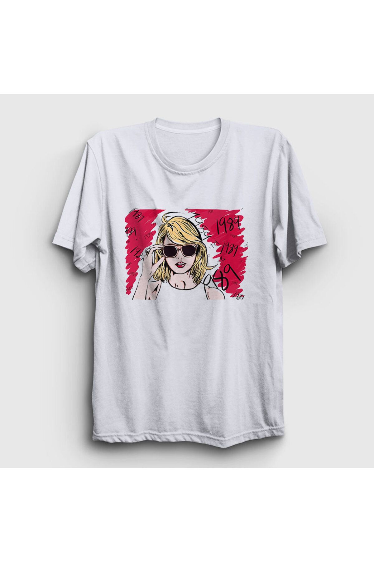 PresmonoUnisex Beyaz 1989Taylor Swift T-shirt...