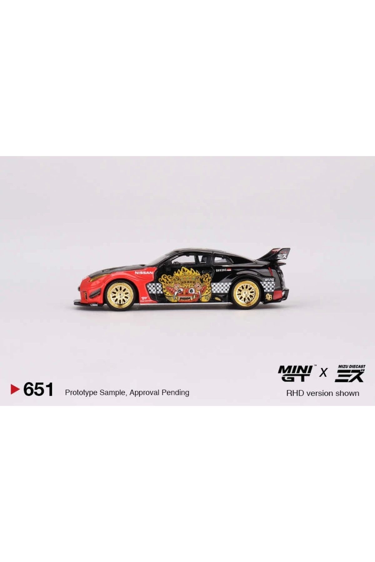 1/64 Lb-silhouette Works Gt Nıssan 35gt-rr Ver.1 “barong” X Mızu Diecast Mgt00651