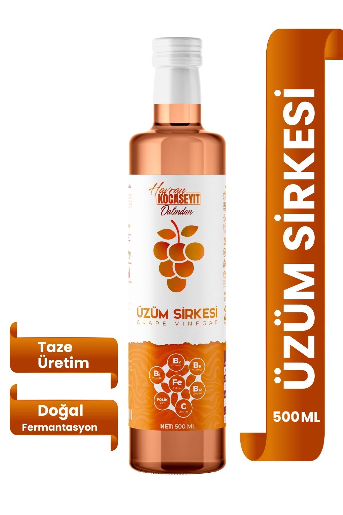 HAVRAN KOCASEYİT Üzüm Sirkesi500 ml