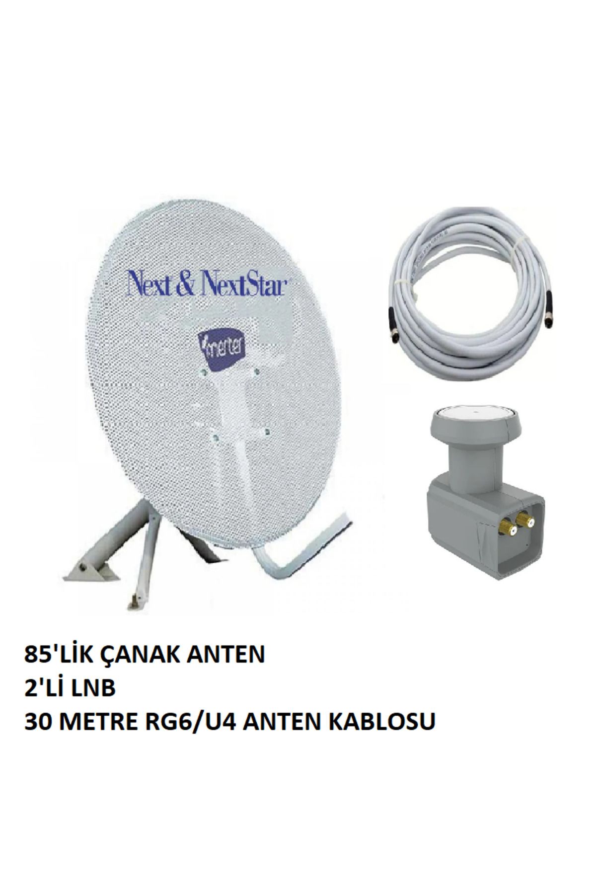 Next NextstarDelikli ÇanakAnten+ 30metre Ante...